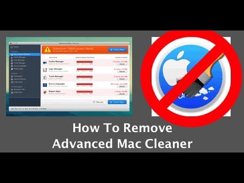 uninstall advanced mac cleaner on a mac